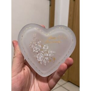 50th anniversary Heart Trinket Dish